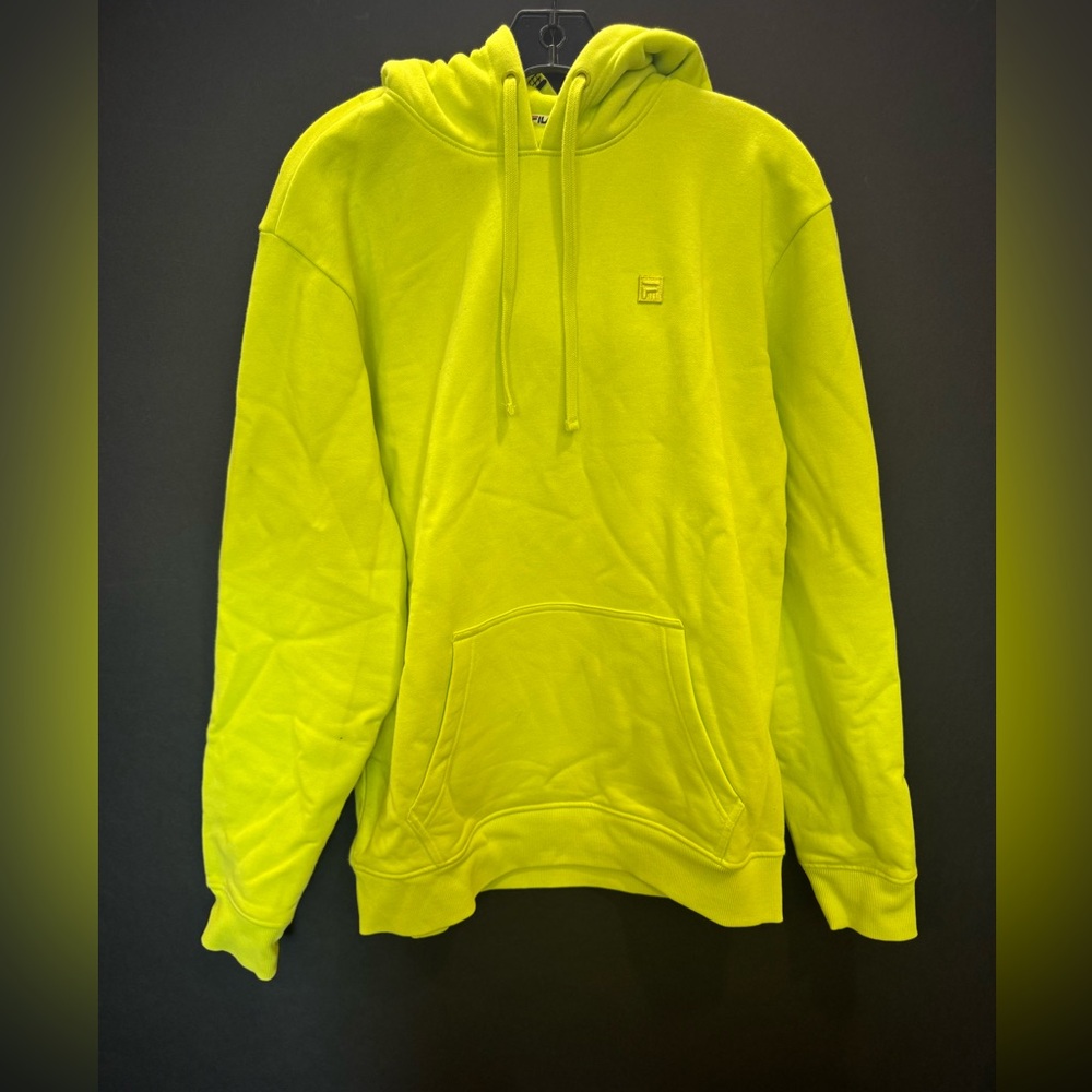 Fila Neon Green Hoodie